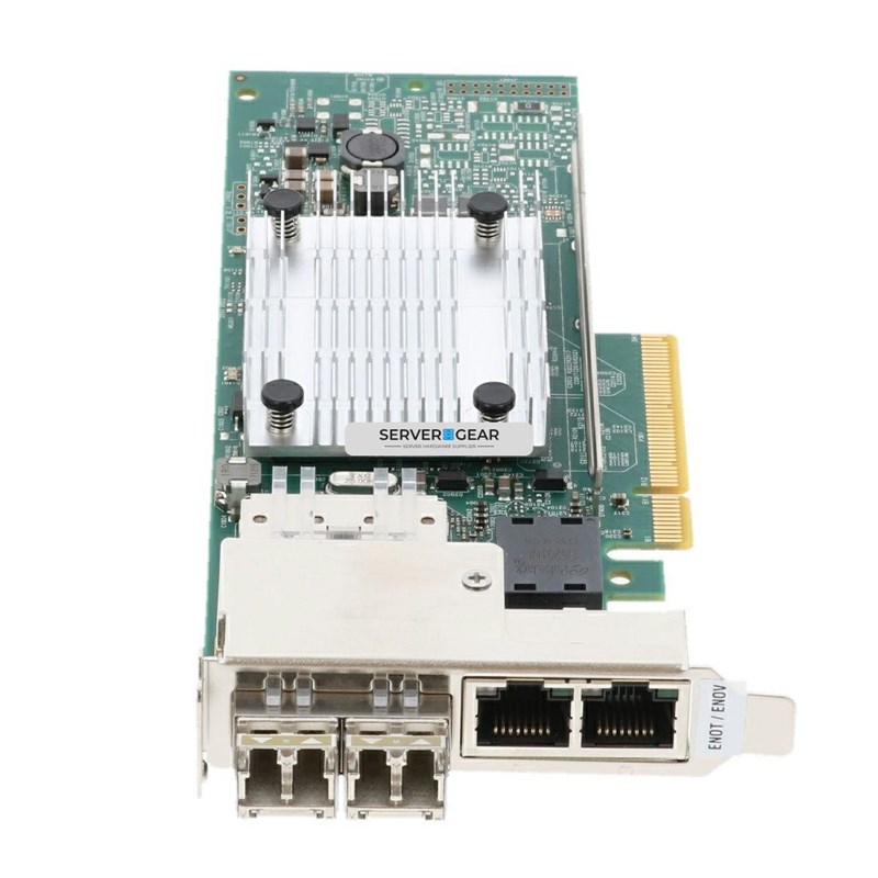 00E2865 Адаптер PCIe2 4-Port (10Gb+1GbE) SR+RJ45 Adapter - фото 331991