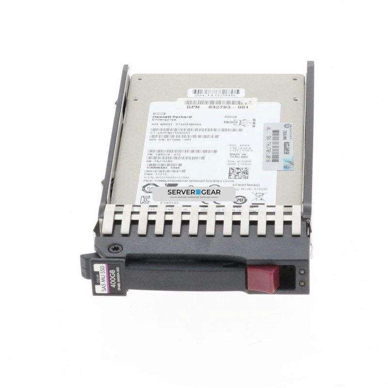 MO0400JFFCF-MSA-SFF Жесткий диск HP 400GB SAS 12G MU SFF SSD for MSA Storage MO0400JFFCF-MSA-SFF - фото 332142