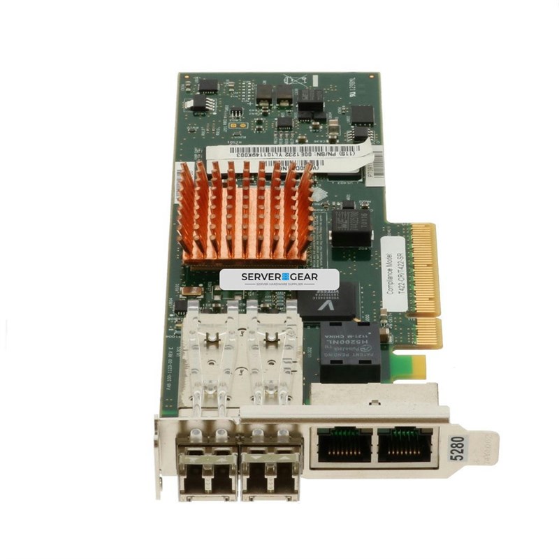 00E1231 Адаптер PCIe2 (x8) 4-Port Ethernet 2x 10GbE SR 2 - фото 332289
