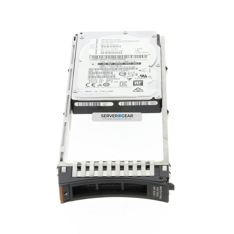 01EJ723 Жесткий диск 1.8TB 10K 2.5in SAS HDD 01EJ723 - фото 332386