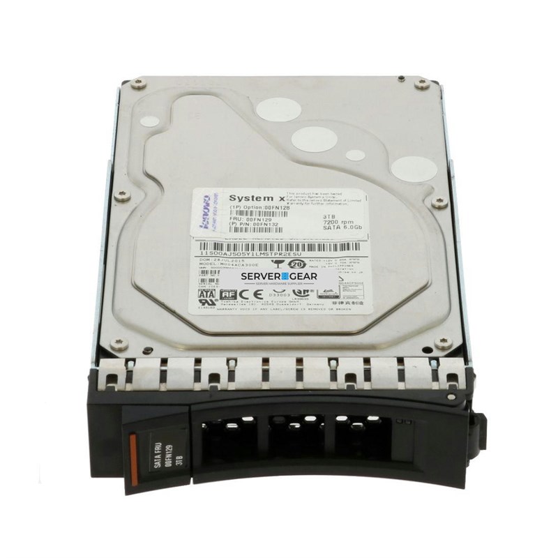 00FN129 Жесткий диск 3TB 7.2K 6Gbps NL SATA 3.5in G2HS 512e HDD 00FN129 - фото 332411