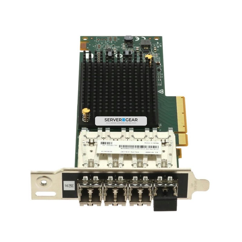 01AC347 4-port 16gbps FC adapter card (no SFPs) 01AC347 - фото 332456