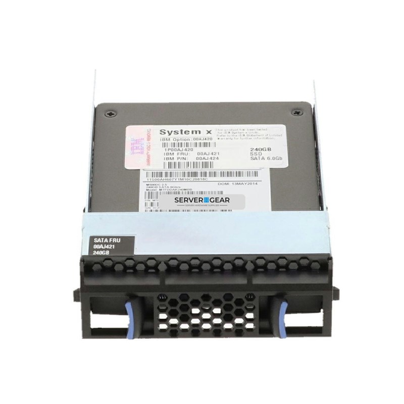 00AJ421 Жесткий диск IBM 240GB 2.5in HS SATA MLC Enterprise Value SSD 00AJ421 - фото 332486