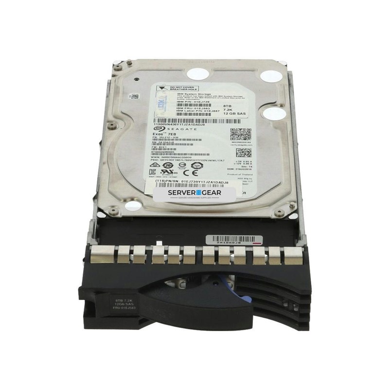 01EJ739 Жесткий диск 8 TB HDD 7200 RPM SAS 12 GBPS 01EJ739 - фото 333173