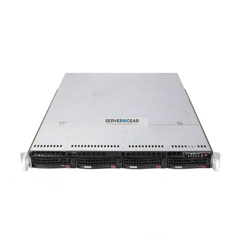 CSE-815-H8DGU-F Сервер Supermicro CSE-815 H8DGU-F 1U Server 4x3.5 CSE-815-H8DGU-F - фото 334000