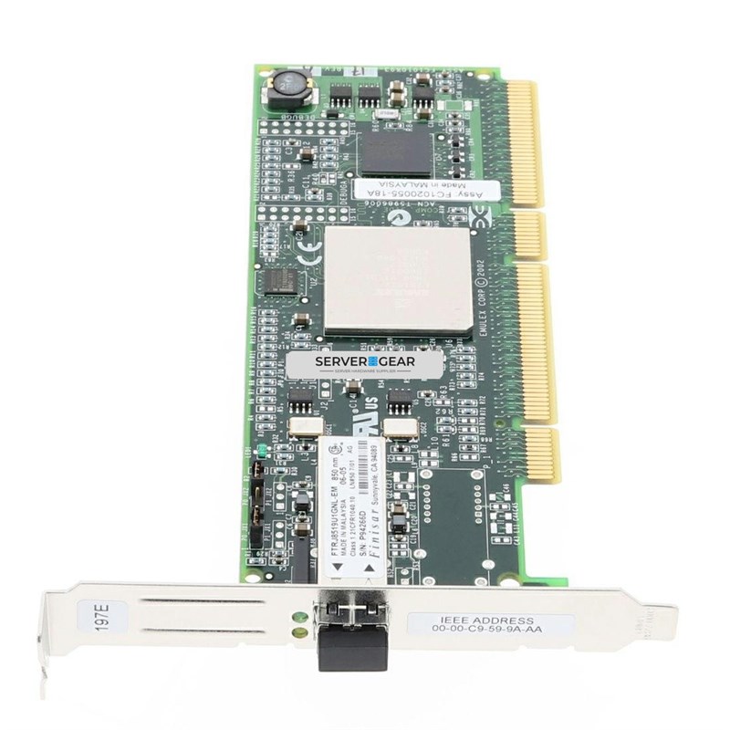 80P6101 Адаптер 2 GBIT FIBRE CHANN.PCI-X ADPT - фото 334135