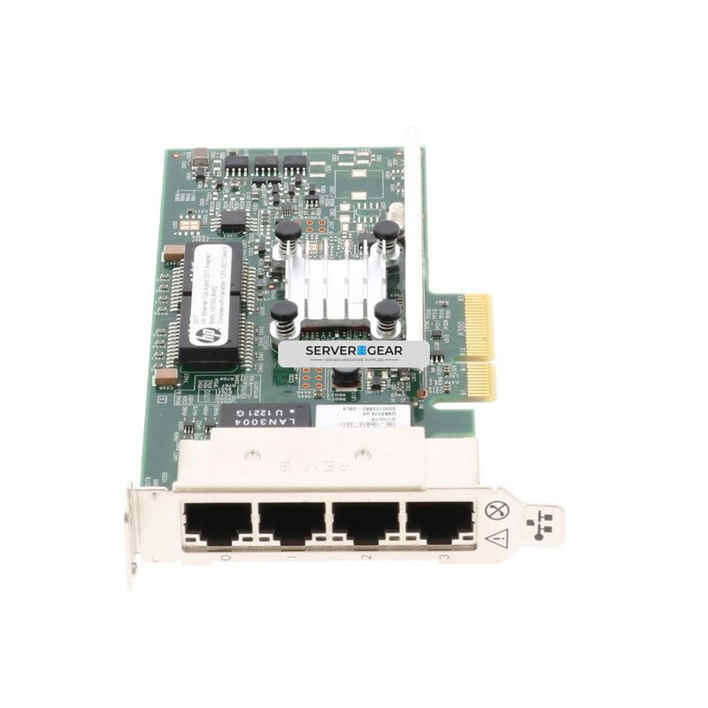 647594-B21-LOW Сетевая карта HP 331T 1Gb 4-Port PCI Ethernet Adapter (LP) - фото 334264