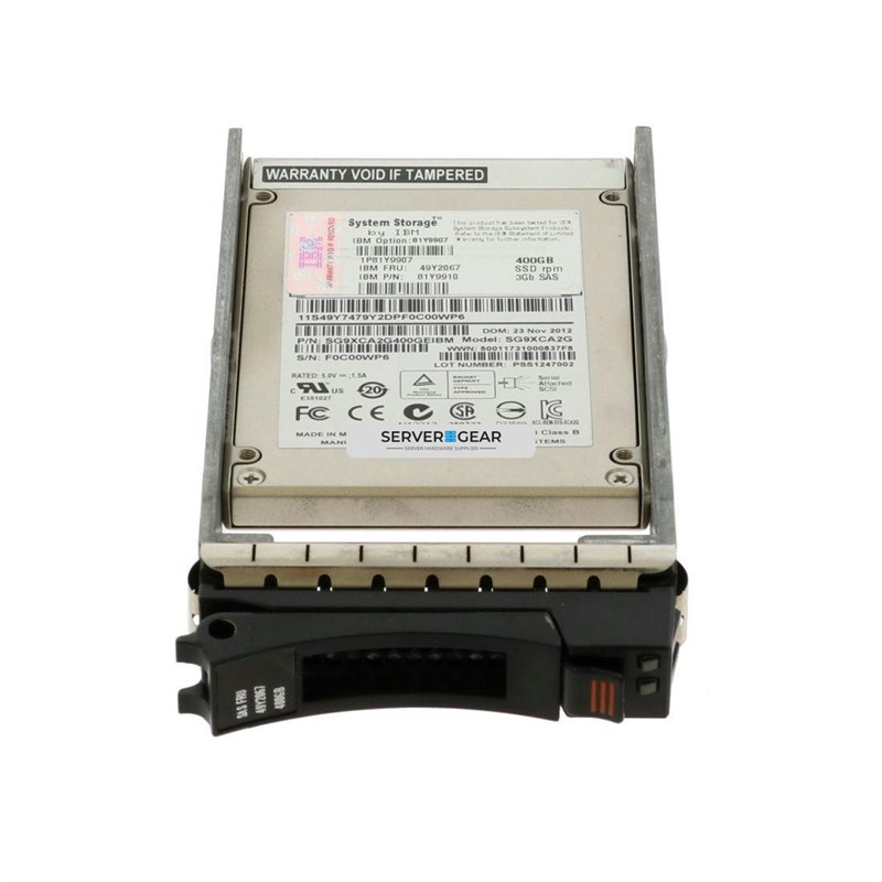 1746-5505 Жесткий диск 400GB 2.5in SAS SSD 1746-5505 - фото 334372