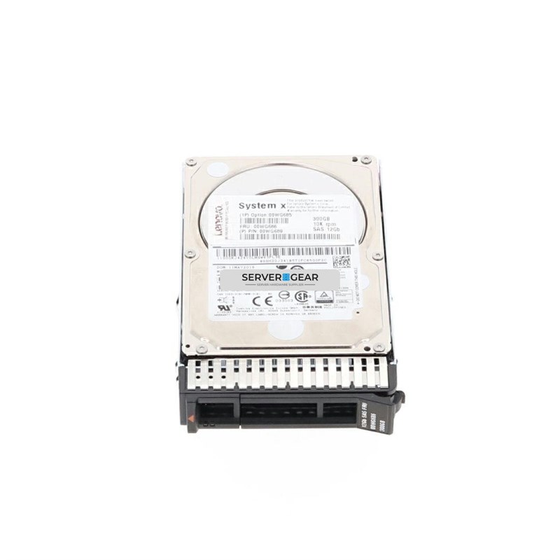 00KJ424 Жесткий диск 300GB 10K 12Gbps SAS 2.5in G3HS HDD 00KJ424 - фото 334546