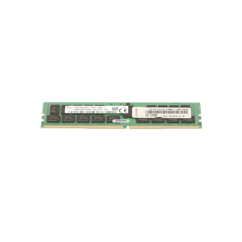 01KN360 Оперативная память 32GB (2Rx4, 1.2V) PC4-19200 CL17 2400MHz LP RDIMM 01KN360 - фото 334563