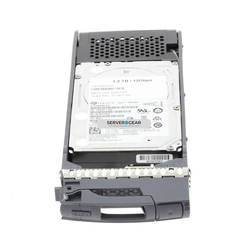 108-00432 Жесткий диск NetApp 1.2TB 12G SFF HDD 108-00432 - фото 334627