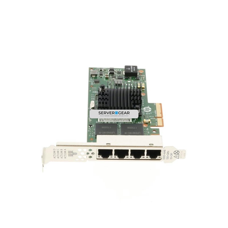 811546-B21-HIGH Сетевая карта HP 366T 1Gb 4-Port PCI Ethernet Adapter (HP) - фото 334701
