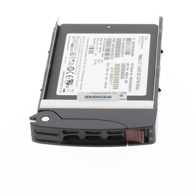 868830-B21-NL Жесткий диск HP 3.84TB SATA 6G Read Intensive SFF SSD NO Label - фото 334735