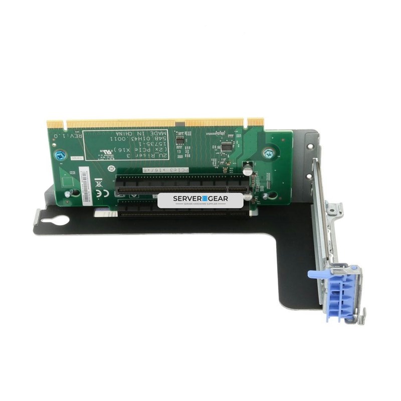 01GV295 Сетевая карта ThinkSystem SR550/SR590/SR650 (x16/x8)/(x16/x16) PCIe FH Riser 2 Kit 01GV295 - фото 334768