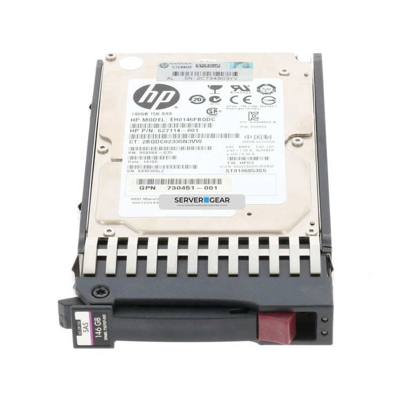 EH0146FBQDC-MSA Жесткий диск HP 146GB SAS 6G 15K SFF HDD for MSA Storage EH0146FBQDC-MSA - фото 334899