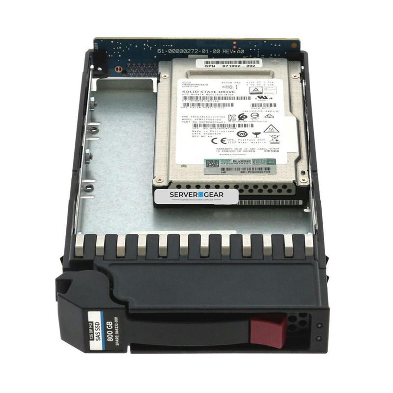 MO000800JWDKV-MSA-LF Жесткий диск HP 800GB SAS 12G MU LFF SSD for MSA Storage MO000800JWDKV-MSA-LF - фото 334971