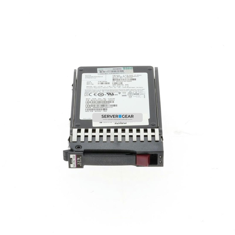 MO003200JWFWR-MSA Жесткий диск HP 3.2TB SAS 12G MU SFF SSD for MSA Storage - фото 334977