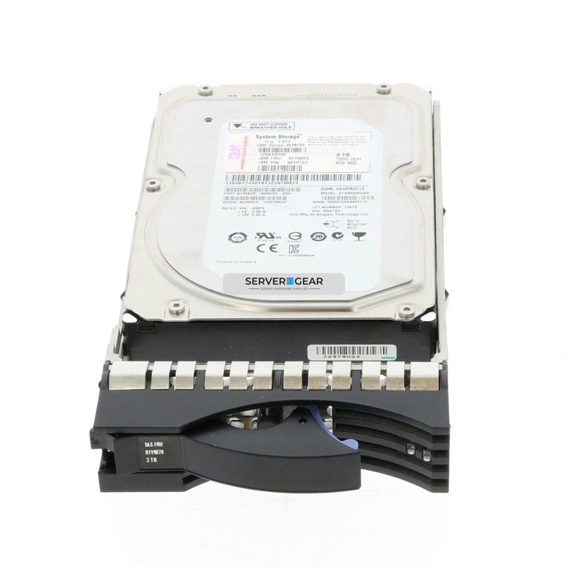 1747-5385 Жесткий диск IBM 3TB 7.2K 3,5 INCH NL HDD 1747-5385 - фото 335176