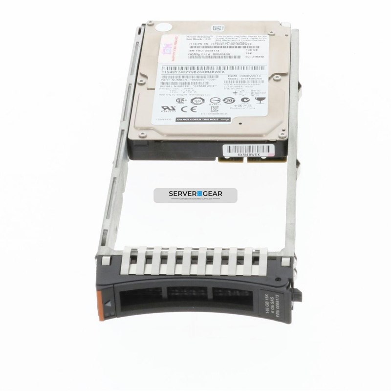 00E6173 Жесткий диск 146Gb 15K RPM SAS SDD 2 DISK 00E6173 - фото 335311