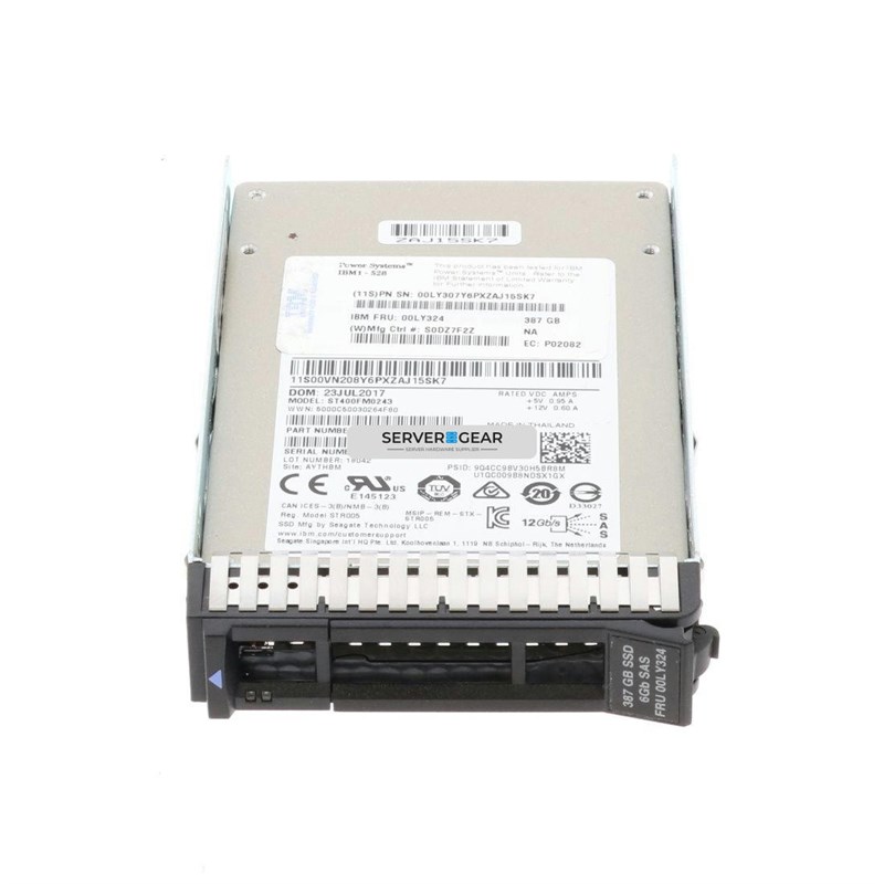 00LY577 Жесткий диск 387GB SFF-3 ENTERPRISE 5XX SSD (IBM i) 00LY577 - фото 335505