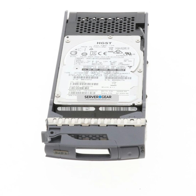 X426A Жесткий диск NetApp 1.8TB SAS 12G 10K SFF Hard drive - фото 335752