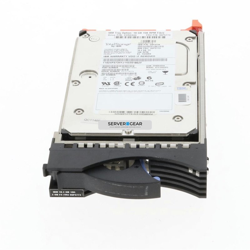 06P5771 Жесткий диск IBM 2GB FC,18.2GB/15K DRIVE MOD. 06P5771 - фото 335884