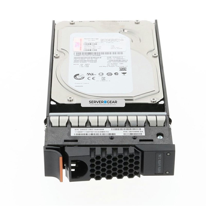 0F10402 Жесткий диск XIV 1TB SATA single HDD 0F10402 - фото 335921