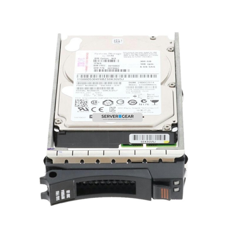 1746-5250 Жесткий диск 300GB 2.5in 10K 6Gb SED SAS HDD 1746-5250 - фото 335967