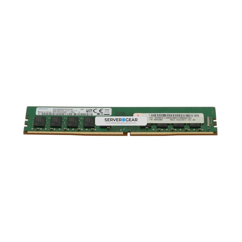 46W0819 Оперативная память 16GB (1x16GB, 2Rx8, 1.2V) PC4-17000 DDR4 2133MHz LP ECC UDIMM 46W0819 - фото 336102