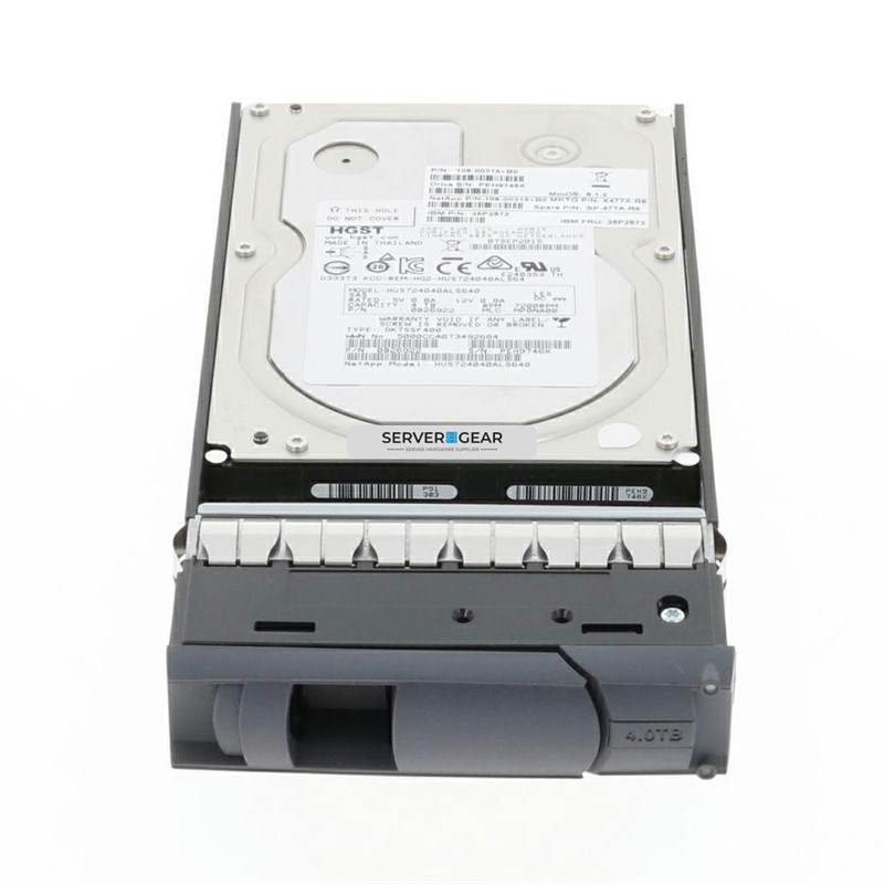 108-00315 Жесткий диск NetApp 4TB SAS 6G 7.2K LFF Hard drive 108-00315 - фото 336128