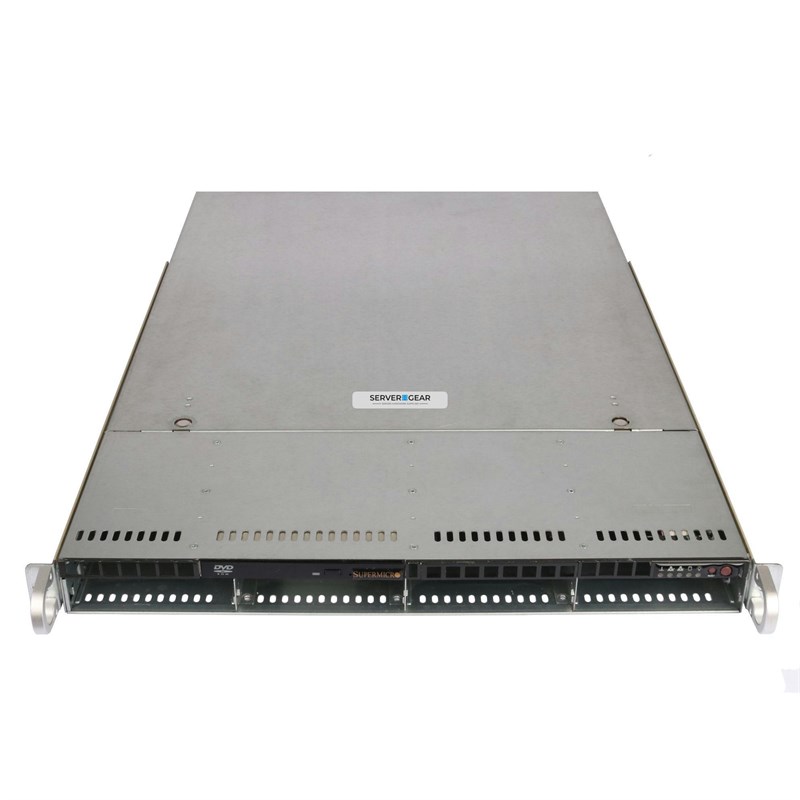 CSE-815-X8SIE-LN4F Сервер Supermicro CSE-815 X8SIE-LN4F 1U Server 4x3.5 - фото 336172