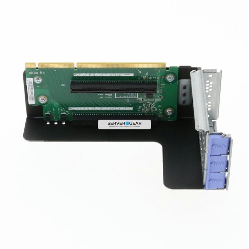 00FK628 System x3650 M5 PCIe Riser (1 x16 FH/FL + 1 x8 FH/HL Slots) 00FK628 - фото 336191