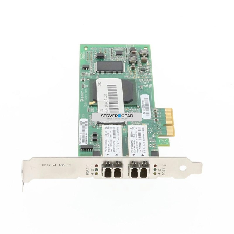 23R8875 FC HBA, Dual-port 4Gbps for disk - фото 336298
