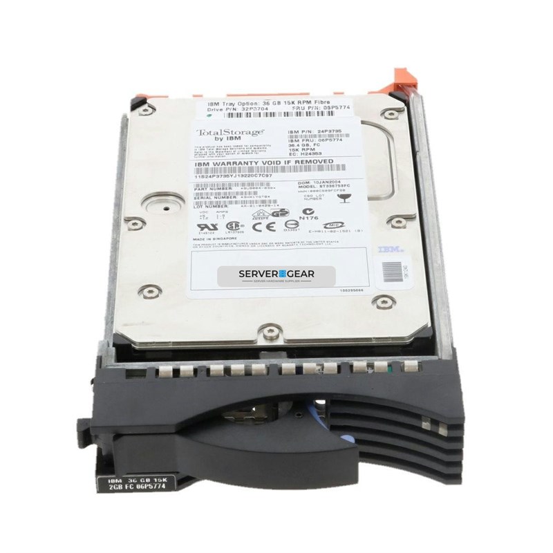 24P3735 Жесткий диск 2GB FC,36.4GB/15K DRIVE MOD. 24P3735 - фото 336346