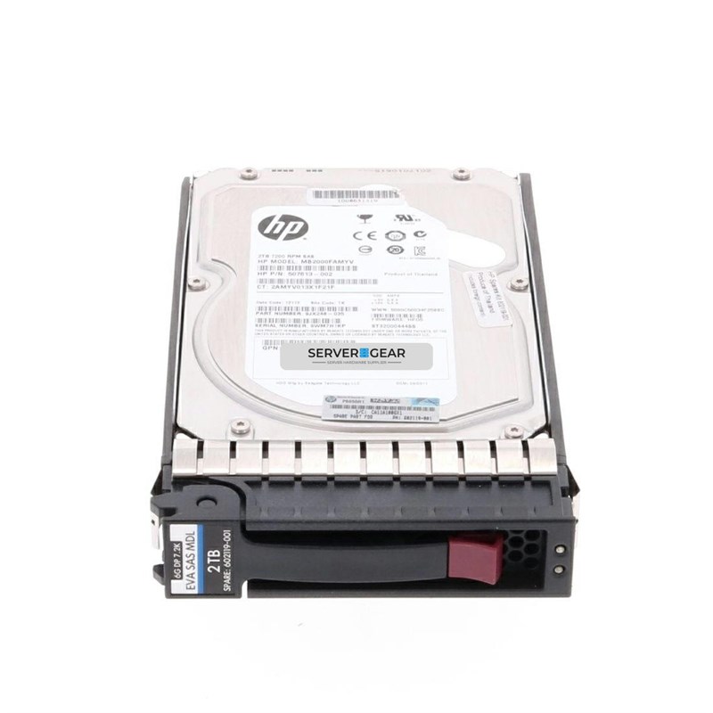 507613-002-EVA Жесткий диск HP 2TB SAS 6G 7.2K LFF HDD for EVA Storage  Shipping 507613-002-EVA - фото 337055