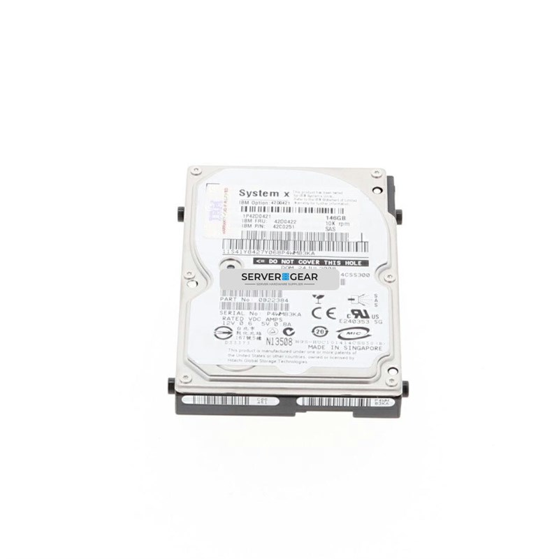 7998-8236 Жесткий диск 146GB SAS 10K SFF HDD 7998-8236 - фото 337268