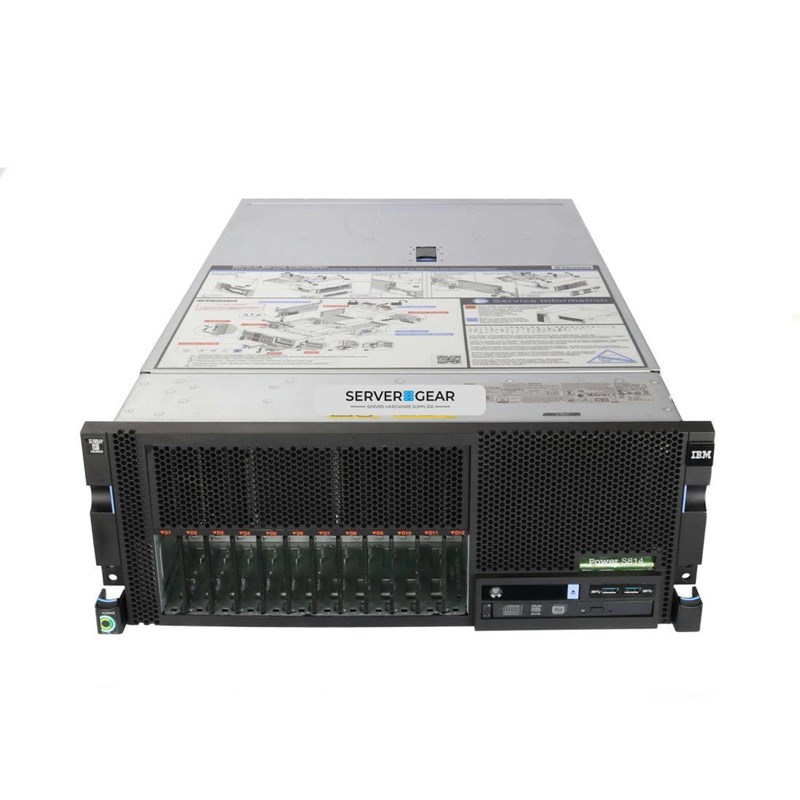 8286-41A-EPX6-1-10US Сервер S814 Server 8-Core 1 x OS 10 Users P10 - фото 337360