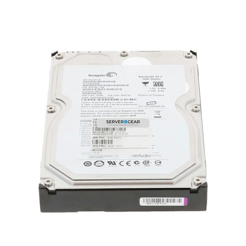 SP-302A-R6 Жесткий диск NetApp 1TB SATA 7.2K LFF HDD SP-302A-R6 - фото 337696