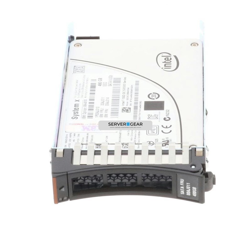 00AJ011 Жесткий диск S3500 480GB SATA 2.5in MLC HS Enterprise Value SSD - фото 337758