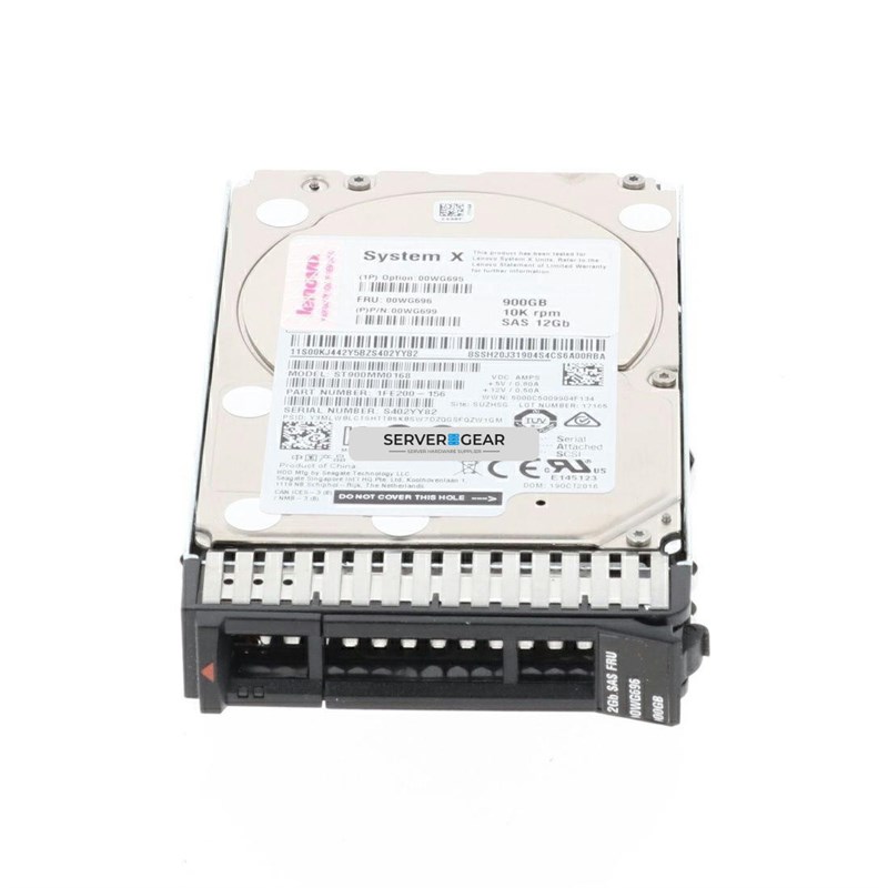 00KJ442 Жесткий диск 900GB 10K 12Gbps SAS 2.5in G3HS HDD 00KJ442 - фото 337789