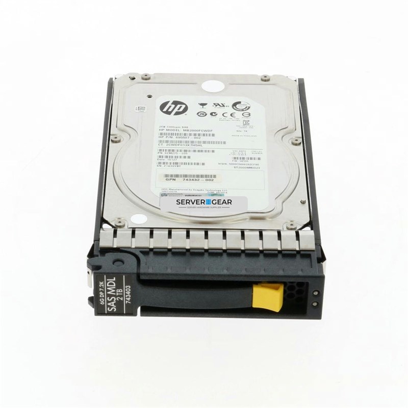 695507-002-STOREONCE Жесткий диск HP 2TB 7.2K LFF Storeonce Hard drive 695507-002-STOREONCE - фото 337850