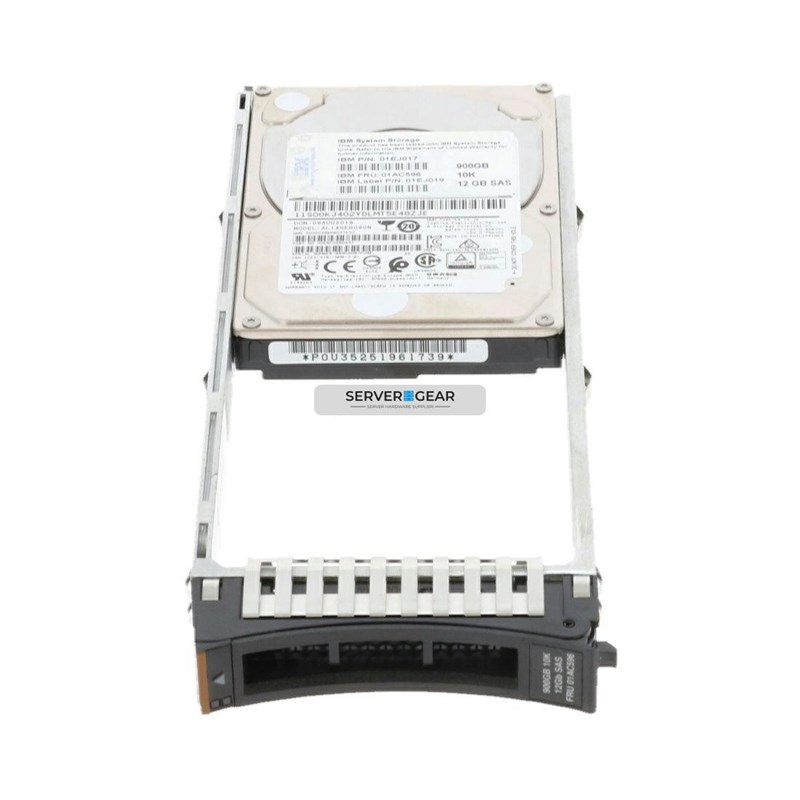 01EJ017 Жесткий диск IBM 2.5inch SAS 10K 900GB HDD - фото 337911