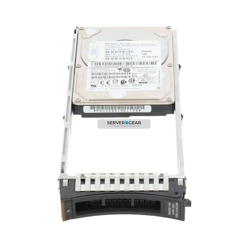 01EJ019 Жесткий диск 900GB 10K 2.5inch SAS harddrive 01EJ019 - фото 337912