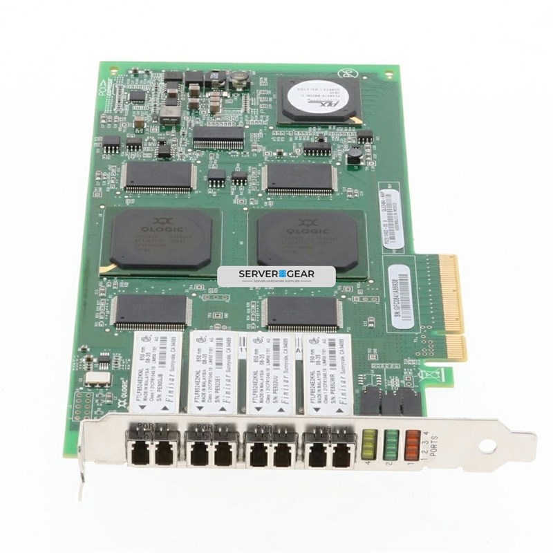 X1130A Адаптер 4-Port FCP Target 4Gb HBA PCIe Card - фото 338368