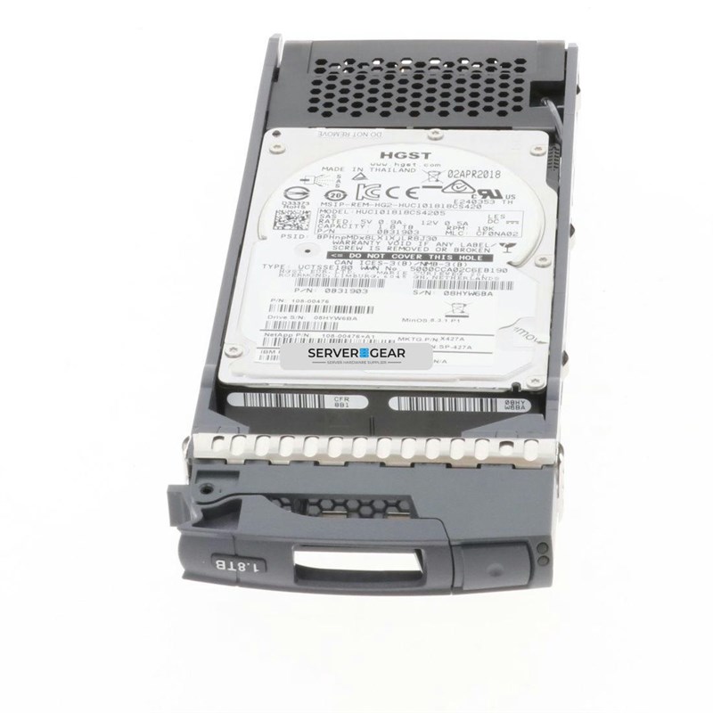 108-00476 Жесткий диск NetApp 1.8tb SFF SAS HDD NSE 108-00476 - фото 338565