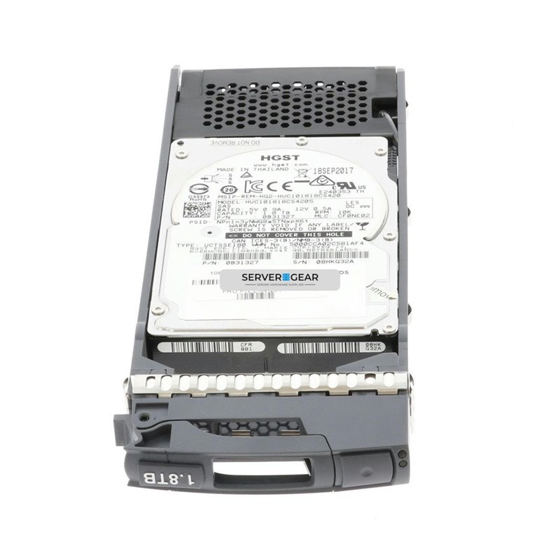 108-00536 Жесткий диск NetApp 1.8TB SAS 12G 10K SFF HDD for E-Series 108-00536 - фото 338567