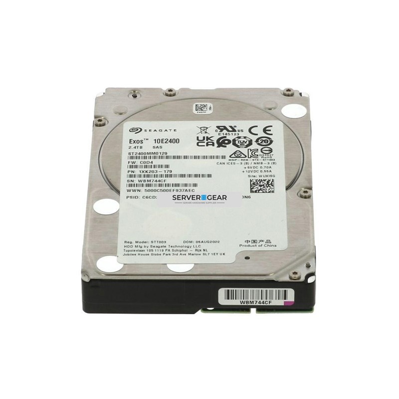 ST2400MM0129 Жесткий диск 2.4TB 10K 2.5 SAS 12G ST2400MM0129 ST2400MM0129 - фото 339044