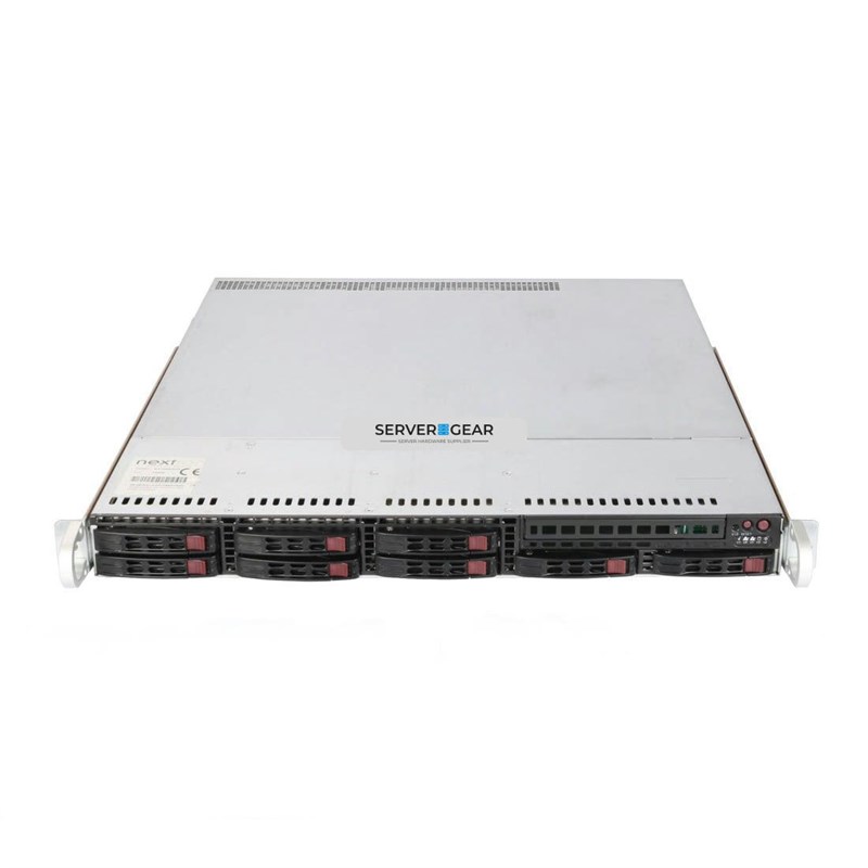 CSE-113M-X11SSZ-TLN4 Сервер Supermicro CSE-113M X11SSZ-TLN4 1U Server 8x2.5 - фото 339180