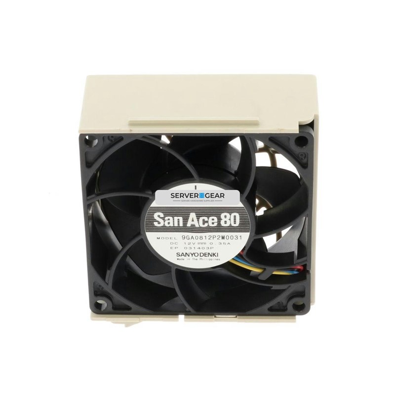 FAN-0125L4 Вентилятор Supermicro 80mm Hot-Swappable Exhaust Axial Fan FAN-0125L4 - фото 339206