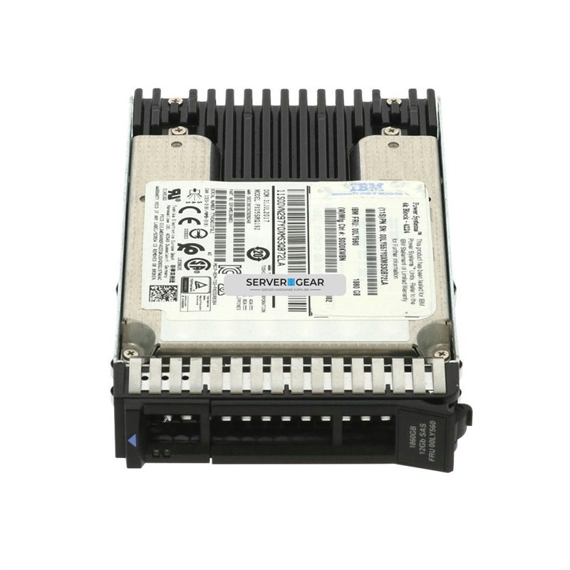 00LY557 Жесткий диск 1.86TB Mainstream SAS 4k SFF-3 SSD (IBM i) 00LY557 - фото 339260